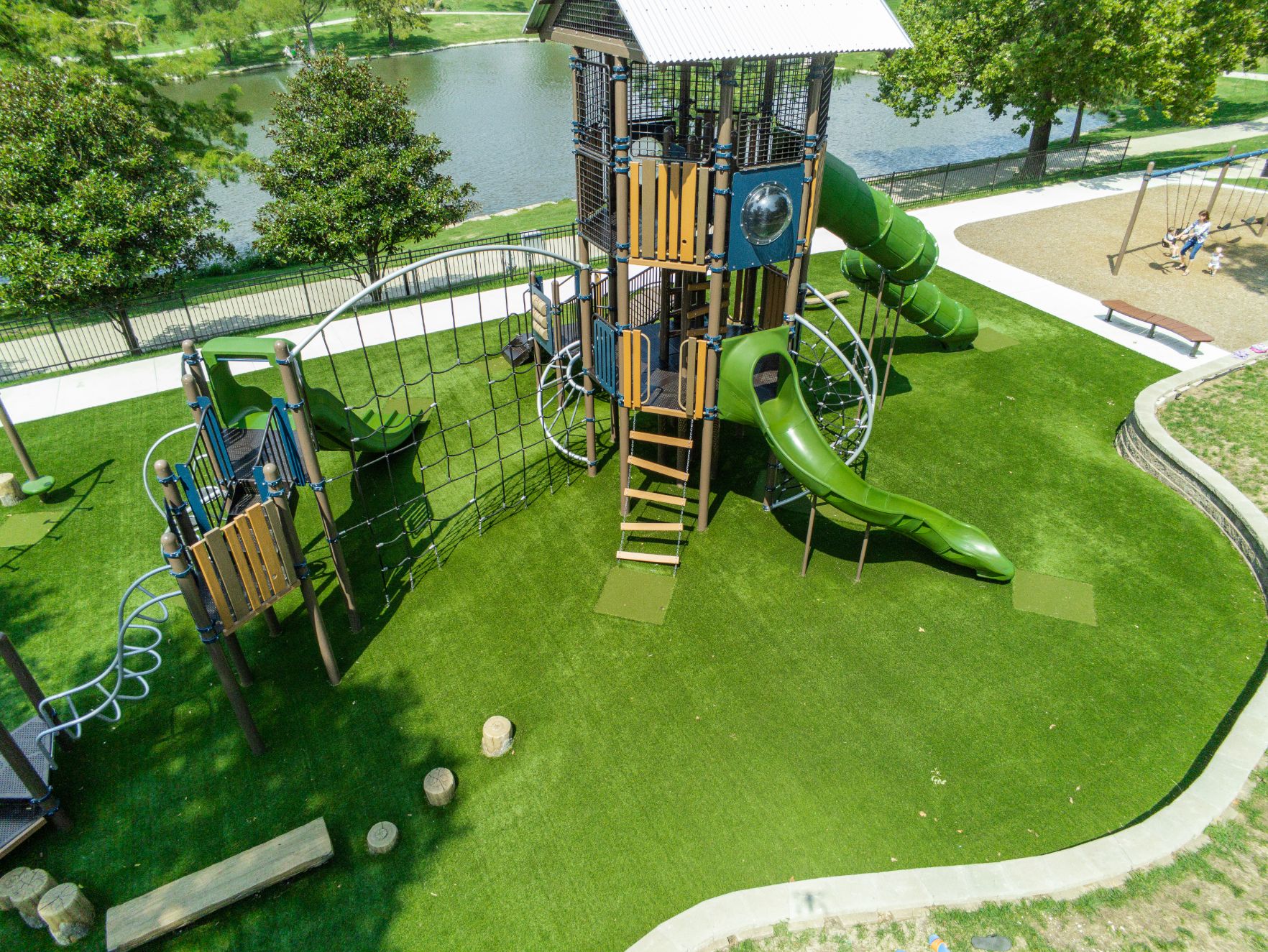 Synthetic Grass For Playgrounds